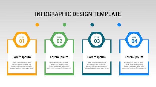 infographic elements design template