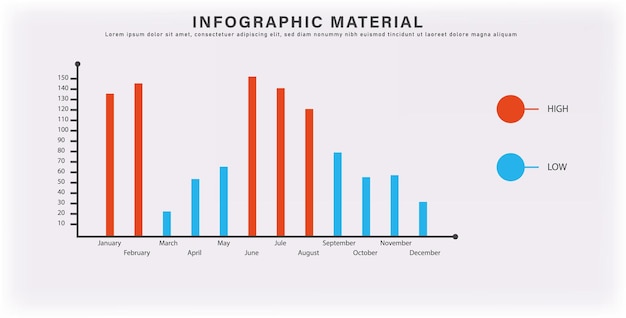 infographic statistics data template