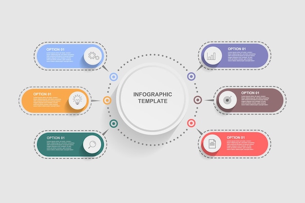 Infographic template element