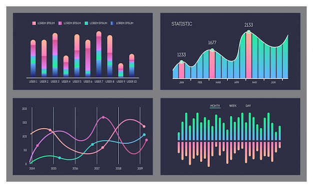 Infographic with steps