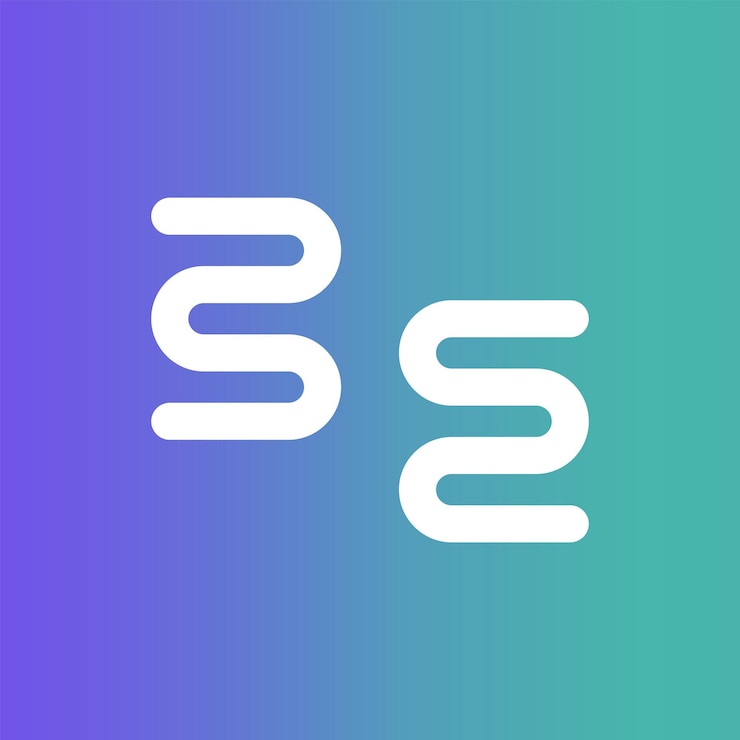 Vector initial logos