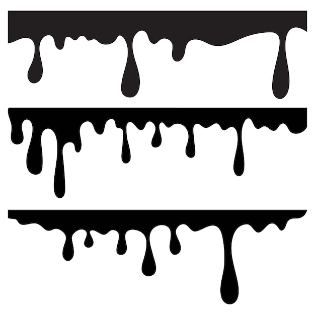 Ink drop Vector icon design