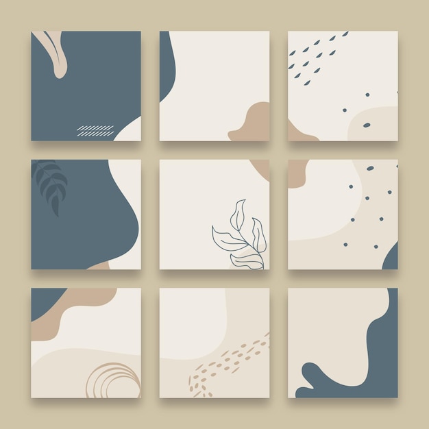 Instagram puzzle feed pack design