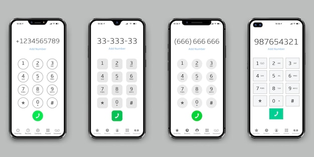 Interface keypad for smartphones