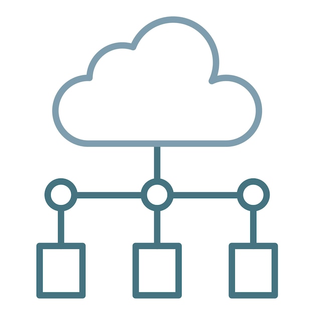 Intranet Duotone Illustration