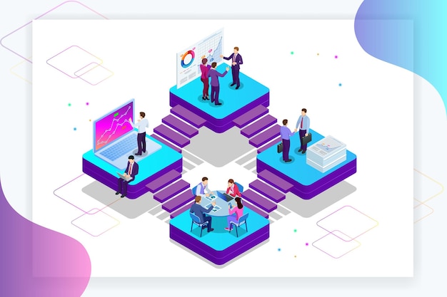 Isometric Analysis data and Investment. Project management, business communication, workflow and consulting. Website and mobile website development, SEO, mobile apps, business solutions.