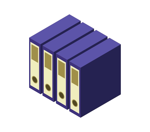 Isometric binder