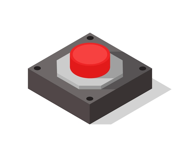 Isometric button