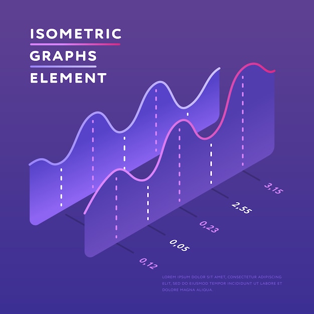 Isometric design of  graph element