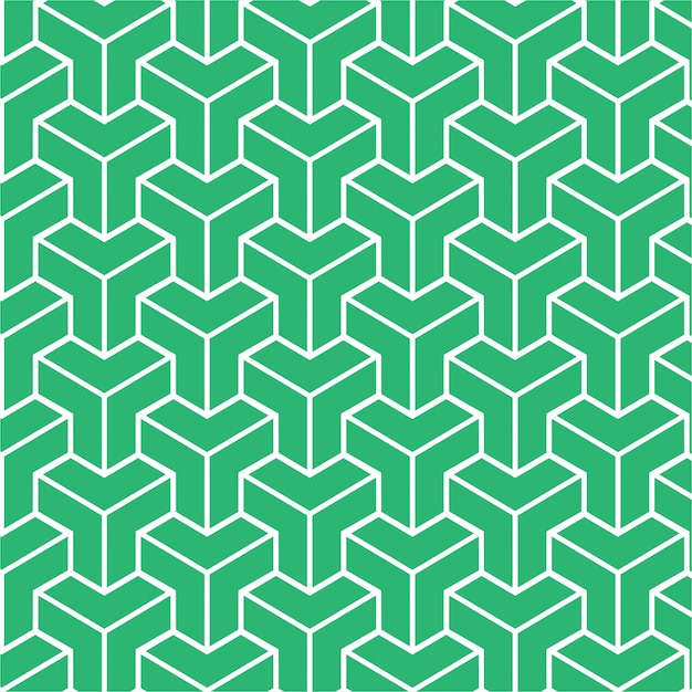 ISOMETRIC FLAT PATTERN BACKGROUND