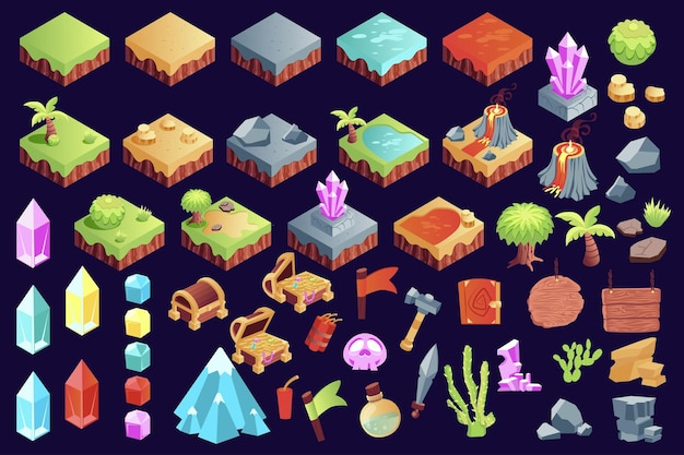 Isometric Game Landscape