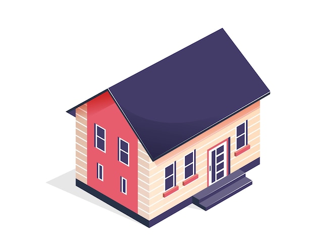 Isometric house concept