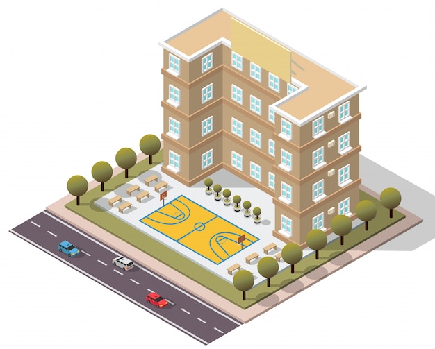 isometric school university