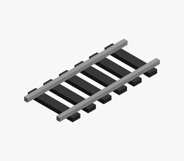 Isometric train track