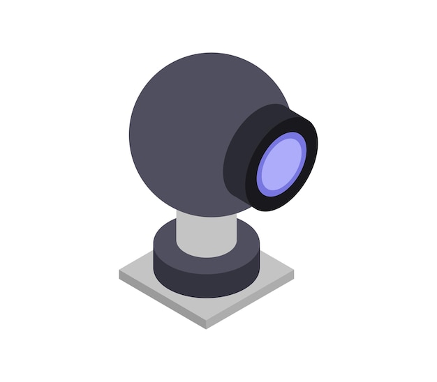 Isometric webcam