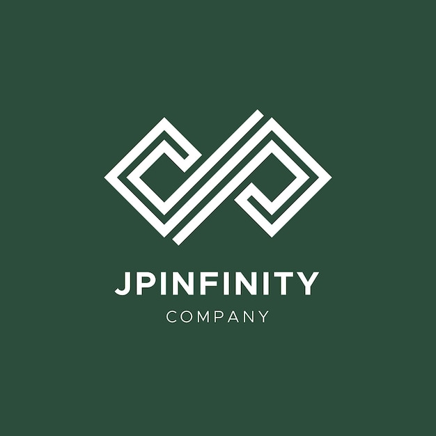 J and P Infinity Monogram Logo