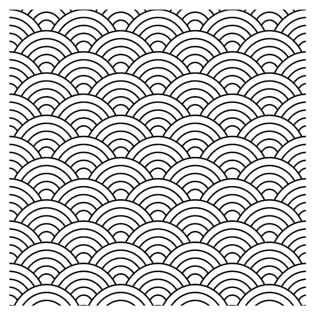 Japanese Wave Pattern