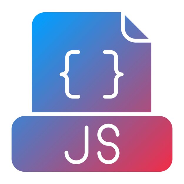 Javascript File icon vector image Can be used for Computer Programming