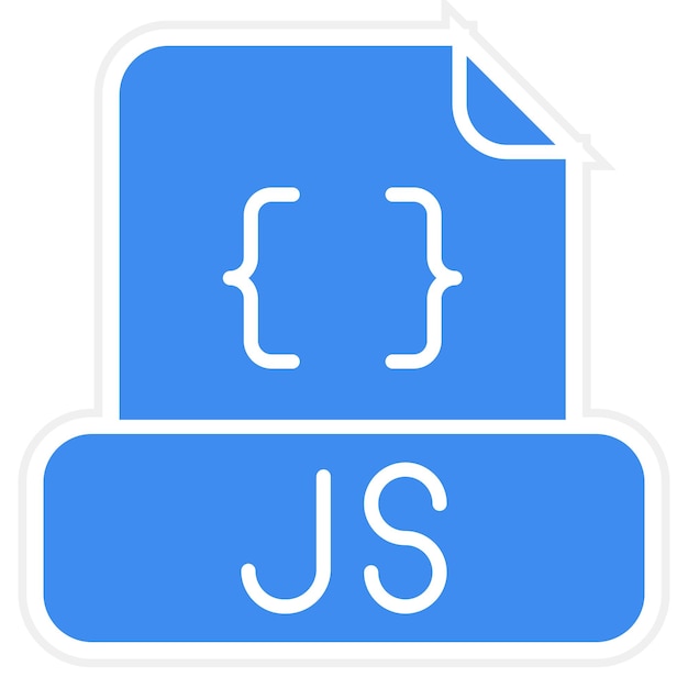 Javascript File icon vector image Can be used for Computer Programming