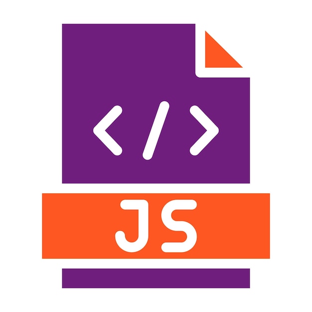 Javascript Vector Icon Design Illustration