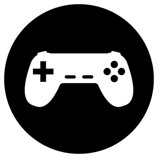 Joystick icon vector