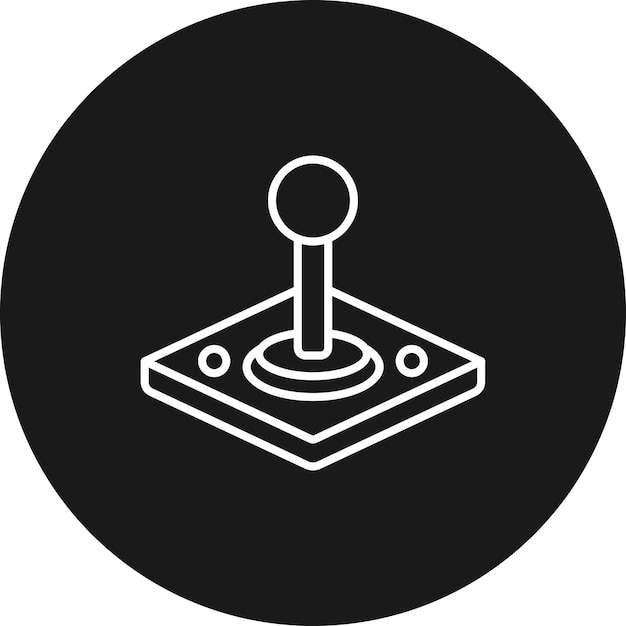 Joystick vector icon Can be used for Computer and Hardware iconset
