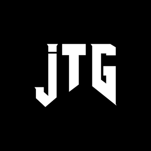 JTG letter logo design for technology company JTG logo design black and white color combination JTG logo JTG vector JTG design JTG icon JTG alphabet JTG typography logo design