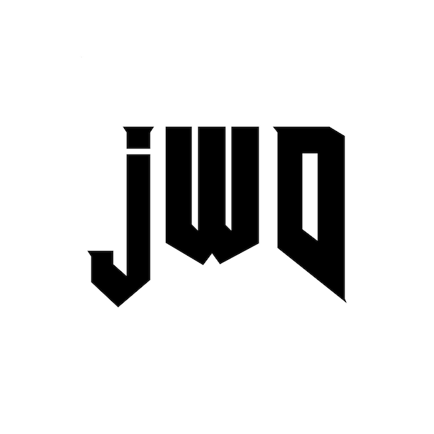 JWD letter logo design for technology company JWD logo design black and white color combination JWD logo JWD vector JWD design JWD icon JWD alphabet JWD typography logo design