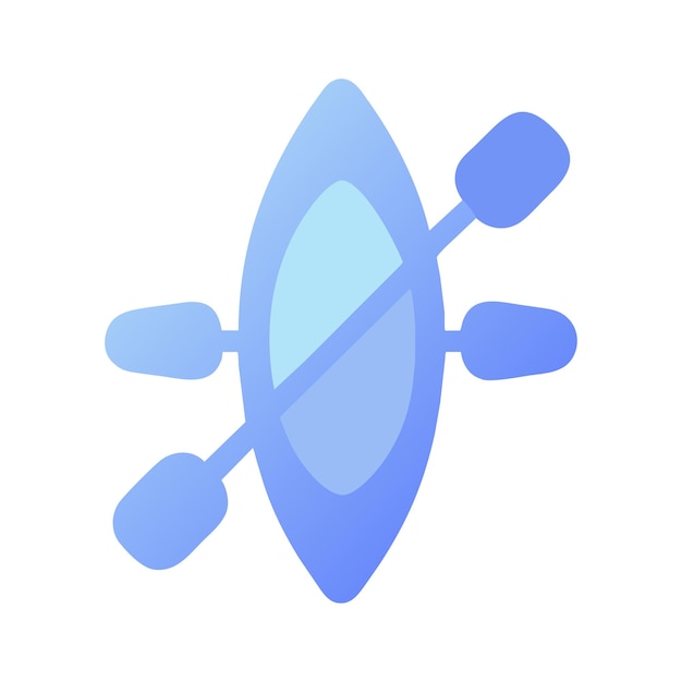 kayak vector graphics illustration EPS source file format lossless scaling icon design