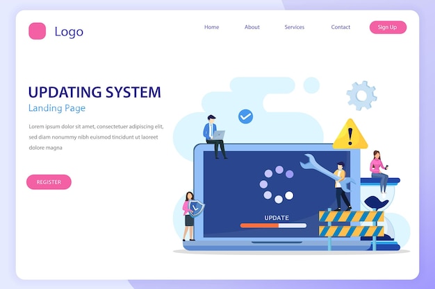 Khái niệm cập nhật hệ thống Nâng cấp phần mềm và chương trình cài đặt cài đặt phần mềm vectorx9