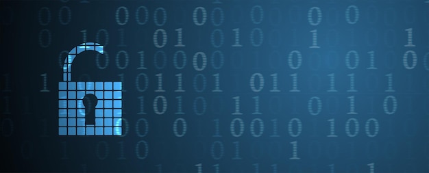 Khái niệm công nghệ bảo mật kỹ thuật số internet cho nền doanh nghiệp Khóa trên bảng mạch