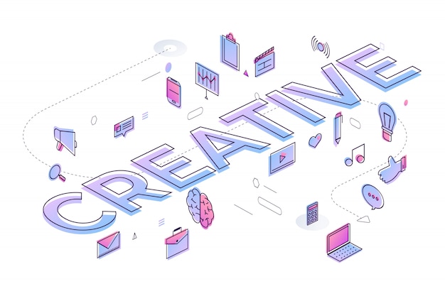 Khái niệm typography “”. Xây dựng văn bản bằng biểu tượng đường nét mảnh và bố cục đồ họa. Hình ảnh minh họa.