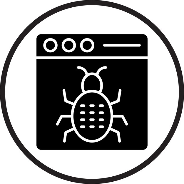 Kiểu Biểu Tượng Lỗi Thiết Kế Vector