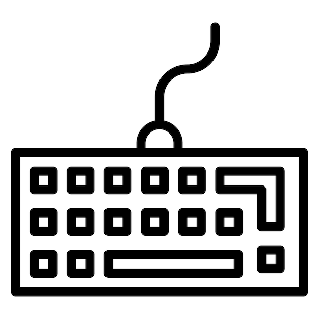Lab Keyboard icon vector image Can be used for Virtual Lab