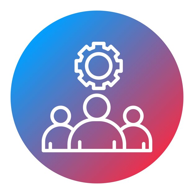 Labor Market icon vector image Can be used for Human Resource
