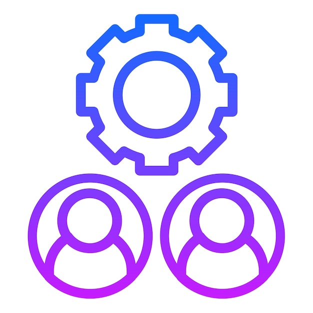 Labor Market Vector Illustration