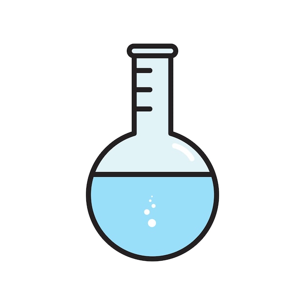 Laboratory icon vector illustration filled style best used for web