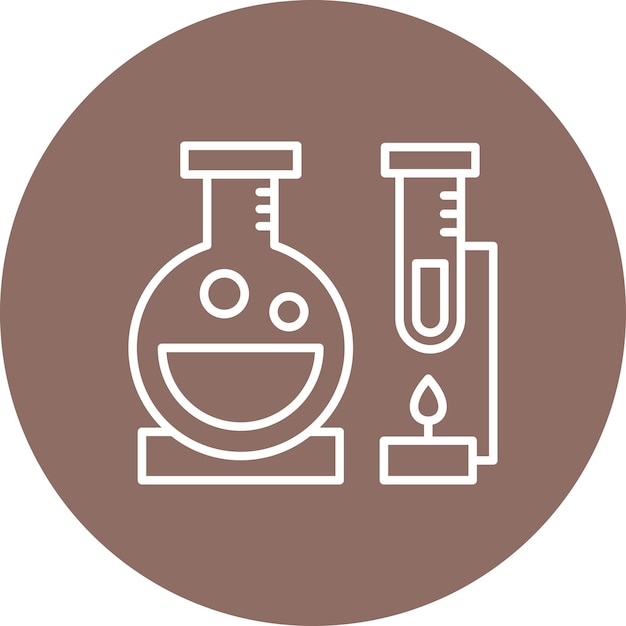 laboratory icon vector image can be used for back to school