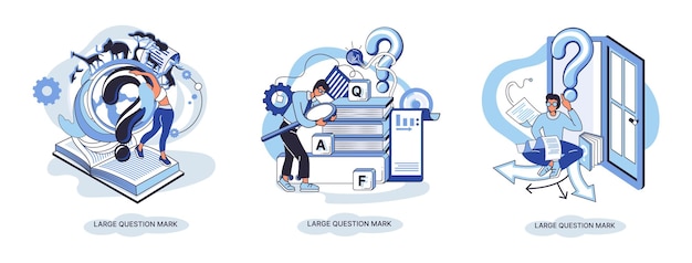 Ladge question mark metaphor Problem and solution concept question mark Ask questions and receive answers Online support center Solving complex issues why sign forum FAQ frequently asked help