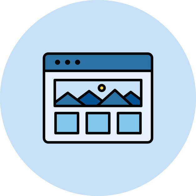 Landing Page Flat Illustration