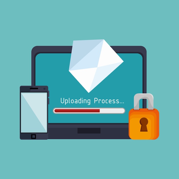 laptop computer device isolated icon 
