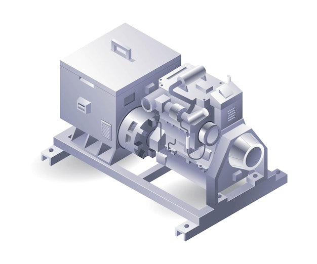 Large hvac cooled water industrial machine system