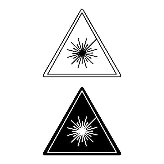 Laser Hazard Signs
