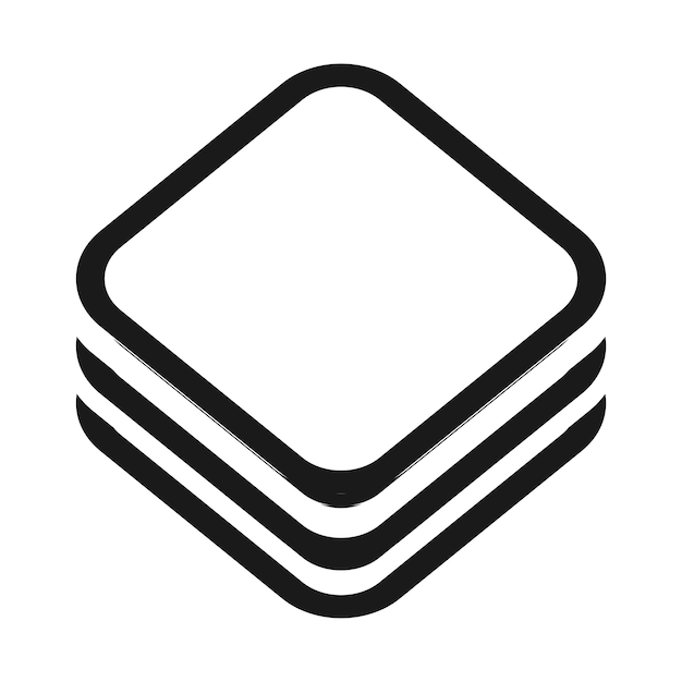 layer icon vector