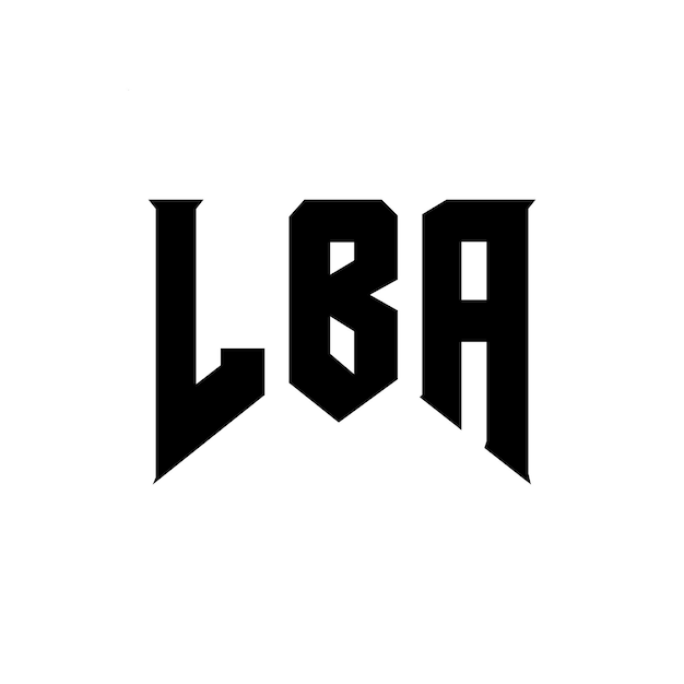 lba letter logo design for technology company lba logo design black and white color combination lba logo lba vector lba design lba icon lba alphabet lba typography logo design