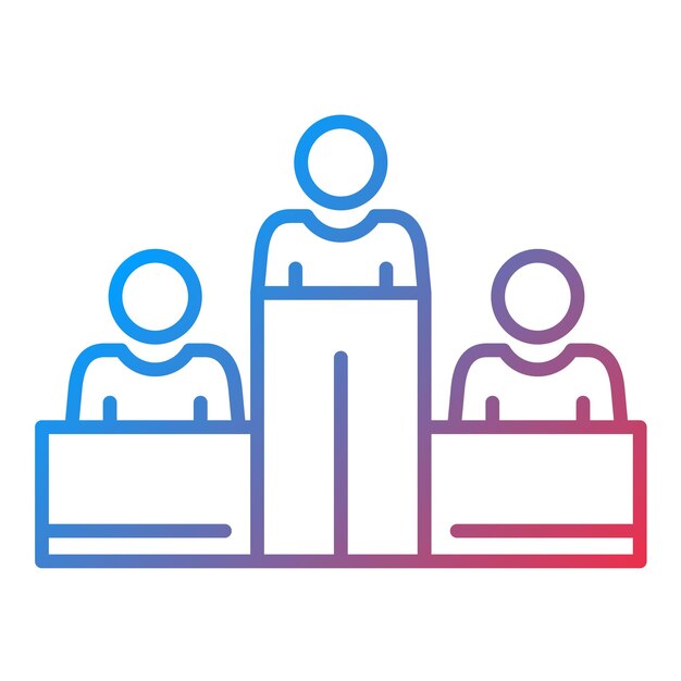 Leadership icon vector image Can be used for Life Skills