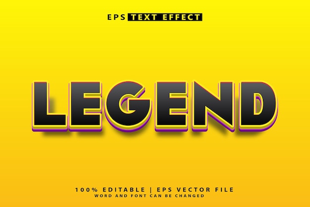 legend text vector style