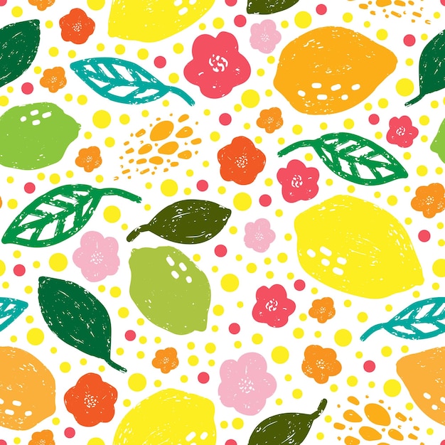 lemon abstract grunge texture stylized pattern rapport vector