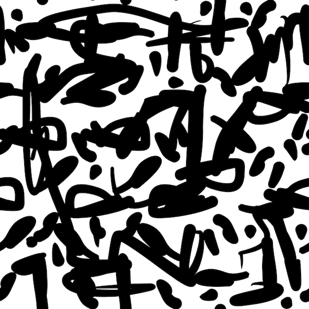 Leopard skin seamless pattern isolated on white background