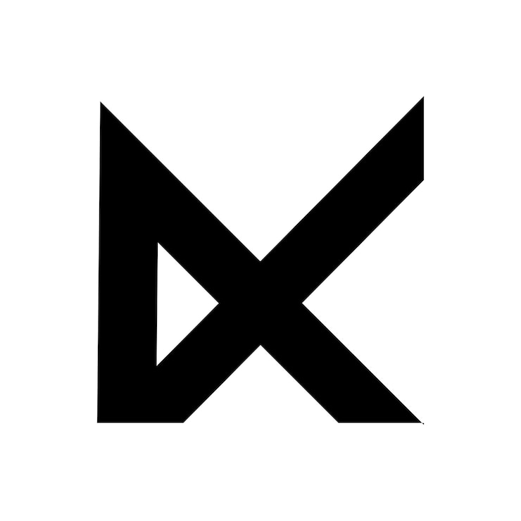 Vector letter a k logo